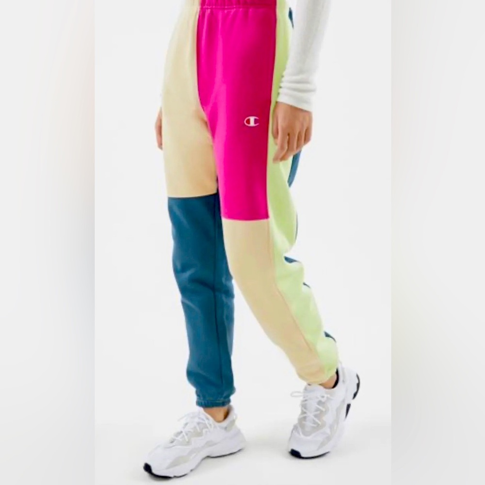 Champion Urban Outfitters Exclusive Reverse Weave Colorblock Sweatpants